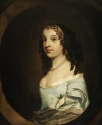 Retrato de una Dama en Azul